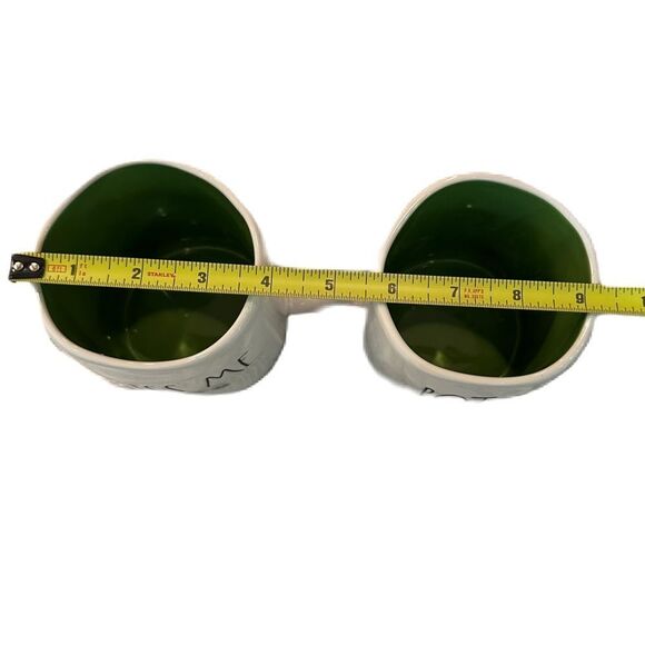 Rae Dunn Kiss Me & Pot O 'Gold Shamrock Mug Set - Picture 10 of 11